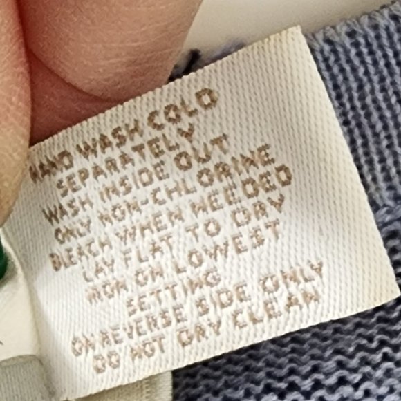 ! Chico's Women's Blue Fringe Metallic Animal Print Embellished Sweater Size S ! - Picture 8 of 9